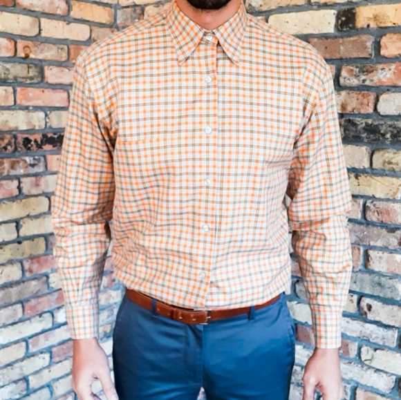 Robert Talbott Other - Robert Talbott Twill Plaid Button Down Shirt